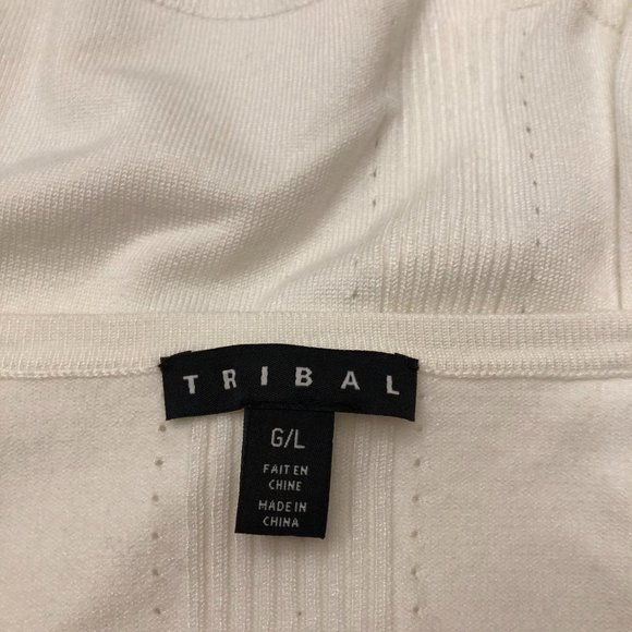 Tribal Canada Crew Neck Top. Size L - Picture 12 of 12